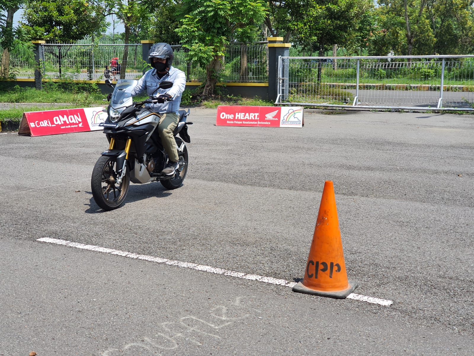 Antusiasme Warga Kediri dan sekitarnya Rasakan Sensasi Berkendara Honda New CB150X.